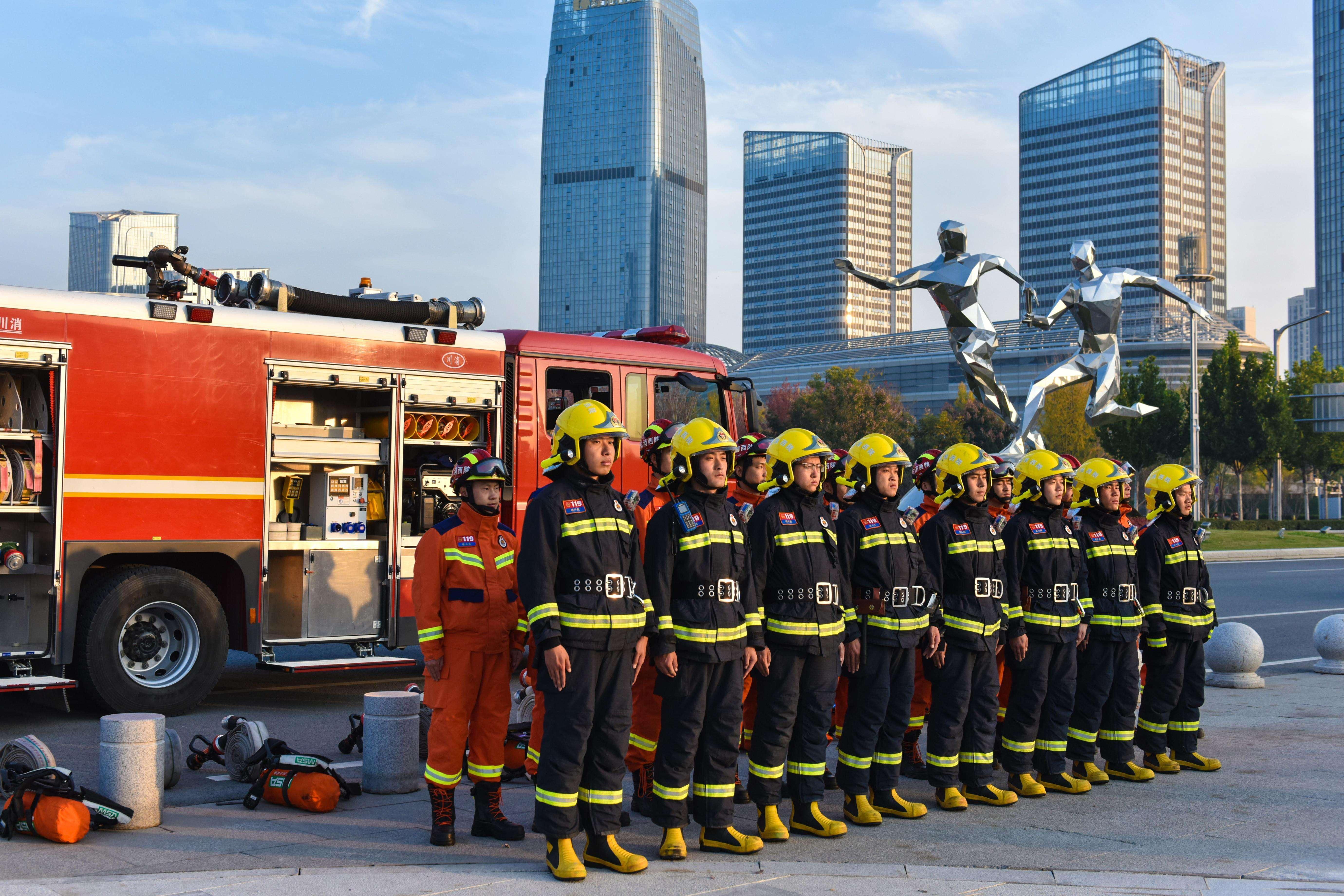 西安国际港务区“119”消防宣传月活动精彩纷呈